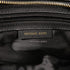 Michael Kors GHW 2 Way Shoulder Bag Calfskin Leather Black