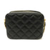 CHANEL Quilted CC Chain Camera Bag Ball Shoulder Bag AP2463 Caviar Leather Black