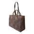 LOUIS VUITTON LV GHW On The Go MM Tote Bag M45321 Monogram Giant Reverse Brown