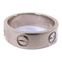 CARTIER Love Ring B4084700 18K White Gold Cartier#51 US#5.5