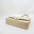 CHANEL Quilted CC GHW Matelasse Flap Chain Shoulder Bag Leather Beige