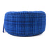CHANEL CC SHW Round Clutch With Chain Shoulder Bag Tweed Blue