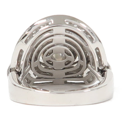 BVLGARI Astrale Diamond Ring 18K White Gold US#5.5