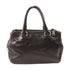 PRADA SHW 2 Way Shoulder Bag BN2866 Calfskin Leather Black