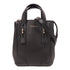 Furla GHW 2 Way Shoulder Bag Calfskin Leather Black