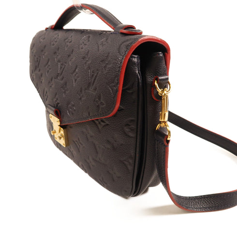 LOUIS VUITTON LV GHW Pochette Metis 2 Way Bag M44071 Monogram Empreinte