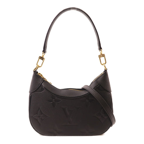 LOUIS VUITTON LV GHW Bagatelle Shoulder Bag M46002 Monogram Empreinte Black