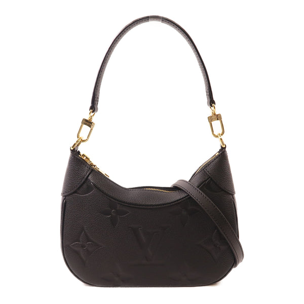 LOUIS VUITTON LV GHW Bagatelle Shoulder Bag M46002 Monogram Empreinte Black