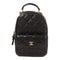 CHANEL CC GHW 24C Backpack/Rucksack Calfskin Leather Black