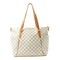 LOUIS VUITTON LV GHW Totally MM Shoulder Bag N51262 Damier Azur White