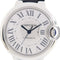 CARTIER Ballon Bleu Automatic Watch W6920085 Stainless Steel/Leather Silver