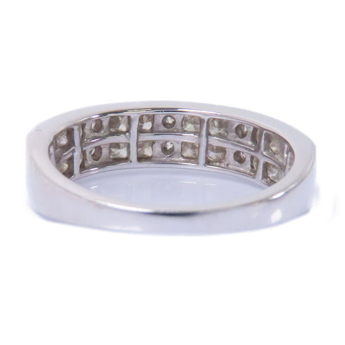 Fine Jewelry 1.25ct Diamond Ring Accessories US#6 18K White Gold