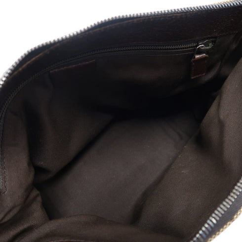 GUCCI GG SHW Shoulder Bag 114273 Canvas Beige