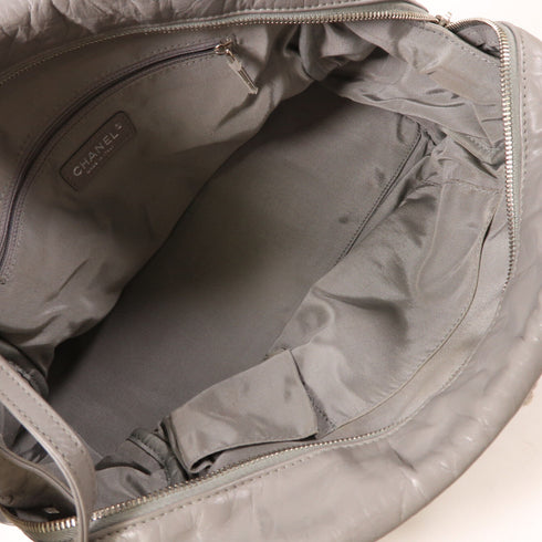 CHANEL CC SHW Chain Shoulder Bag Calfskin Leather v6