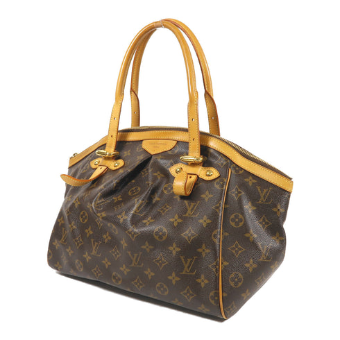 LOUIS VUITTON LV GHW Tivoli GM Shoulder Bag M40144 Monogram Brown v3