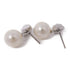 Swarovski SHW Pearl Earrings Crystal Pearl/Metal Silver/White