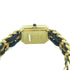 CHANEL CC Premier L Quartz Watch H0001 Gold Plated Black