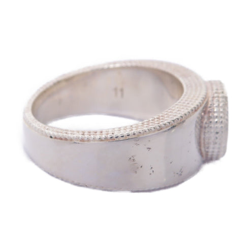 GUCCI GG Ring Accessories US#5.5 925 Sterling Silver