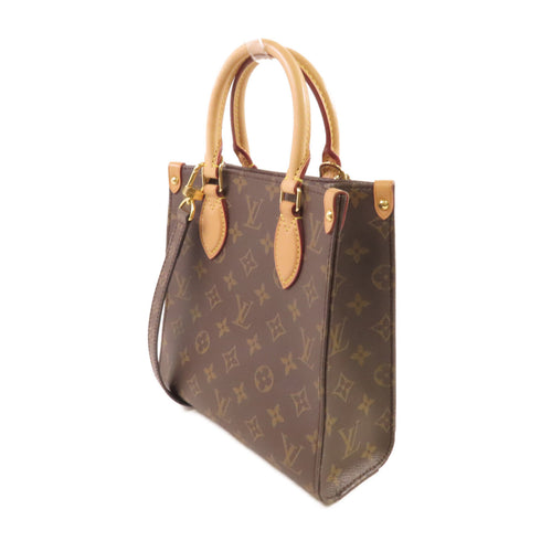LOUIS VUITTON LV GHW Sac Plat BB Handbag Shoulder Bag M45847 Monogram Brown