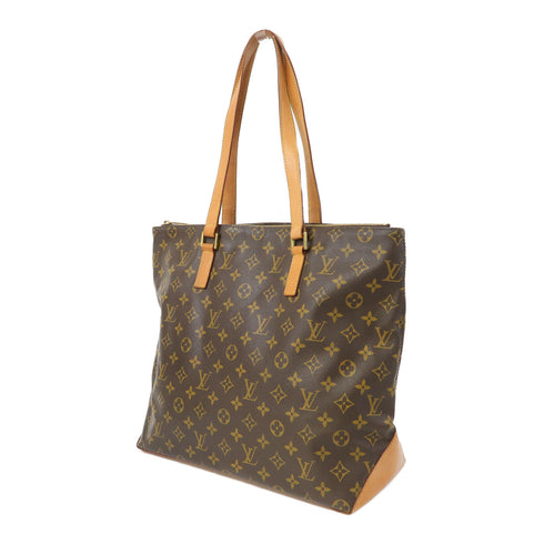LOUIS VUITTON LV GHW Cabas Mezzo Shoulder Tote Bag M51151 Monogram Brown v1