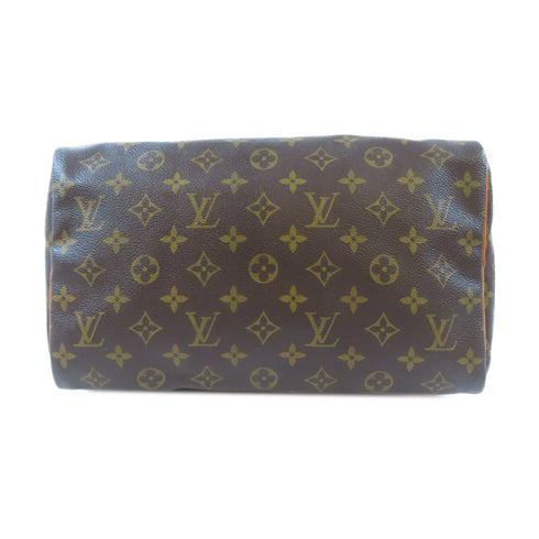 LOUIS VUITTON LV GHW Speedy 30 Handbag M41526 Monogram Brown v1