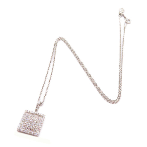 FINE JEWELRY Diamond Necklace PT900/PT850 Platinum