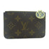 LOUIS VUITTON LV GHW Romy Card Case M82939 Monogram Brown Green