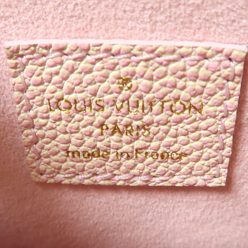 LOUIS VUITTON LV GHW Nano Speedy 2 Way Bag M81508 Monogram Empreinte Pink/Yellow