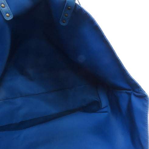 BOTTEGA VENETA BV SHW Tote Bag Nylon Blue