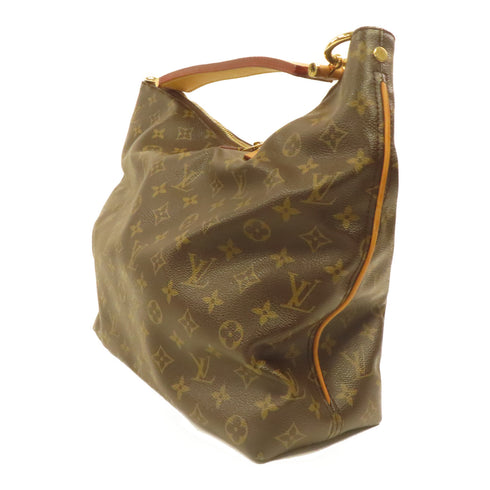 LOUIS VUITTON LV GHW Sully MM Shoulder Bag M40587 Monogram Brown