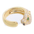CARTIER Panthere de Cartier Diamond Ring Cartier#54 US#6.75 N4225000 18K YG