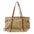 PRADA GHW Tote Bag Handbag BR4252 Canvas Brown