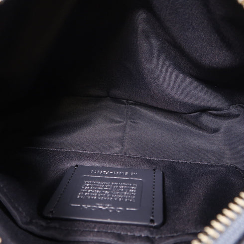 COACH SHW Chain Shoulder Bag F25878 Canvas Blue