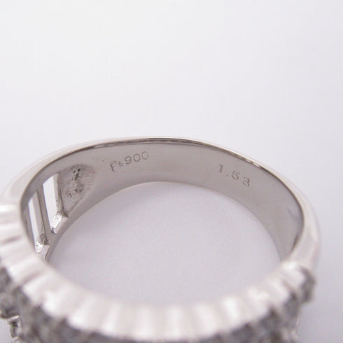 FINE JEWELRY 1.53ct Diamond Ring US#9.25 PT900 Platinum