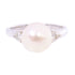 JEWELRY Pearl Ring US#5.25 18K White Gold