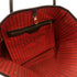LOUIS VUITTON LV GHW Neverfull MM Tote Shoulder Bag N51105 Damier Ebene Brown v1