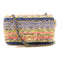 CHANEL CC GHW Classic Flap 20cm Chain Shoulder Bag A69900 Tweed Multicolor