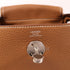 HERMES PHW Lindy 26 2 Way Shoulder Bag Clemence Leather Gold
