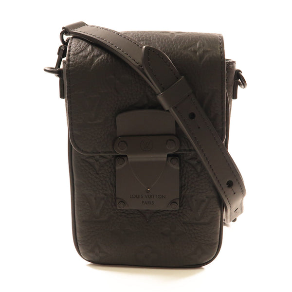 LOUIS VUITTON LV S-Lock Vertical Wearable Bag M81524 Monogram Taurillon Black