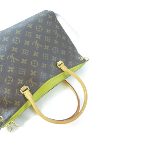 LOUIS VUITTON LV GHW Pallas Shoulder Bag M41149 Monogram Brown