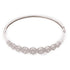 JEWELRY 1.486ct Diamond Bangle 18K White Gold