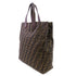 FENDI Zucca Tote Bag Handbag 8BH263-Q0M Canvas Brown
