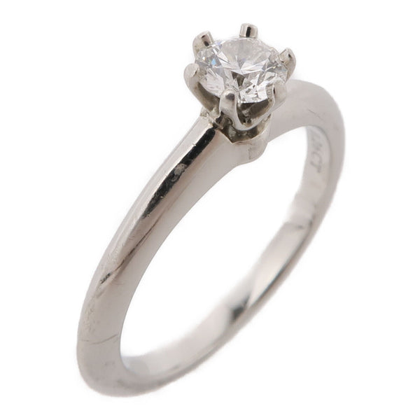 TIFFANY&CO Diamond Ring US#4.5 PT950 Platinum