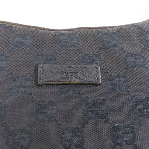 GUCCI GG SHW Shoulder Bag 122790 Canvas Black