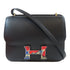 HERMES PHW Constance Mini Shoulder Bag Crossbody Swift Leather Black