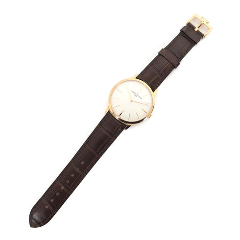 VACHERON CONSTANTIN Patrimony Hand Volume Watch 81180/000R-9159 18K PG White