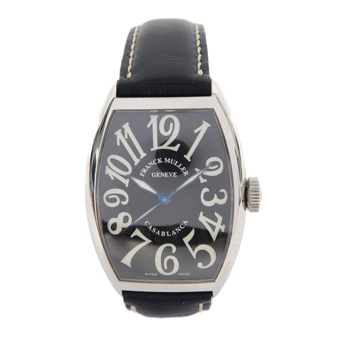 FRANCK MULLER Casablanca Hand Volume Watch 5850C Stainless Steel Black