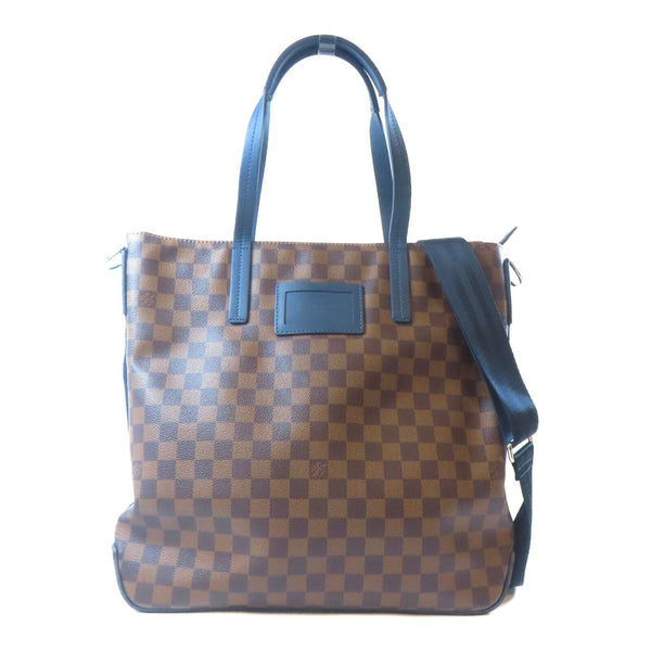 LOUIS VUITTON LV SHW Herald 2 Way Shoulder Handbag N41255 Damier Brown/Blue