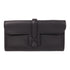 HERMES Jige Elan 29 Clutch Swift Leather Black