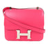 HERMES PHW Constance 24 Shoulder Bag Veau Epsom Leather Pink